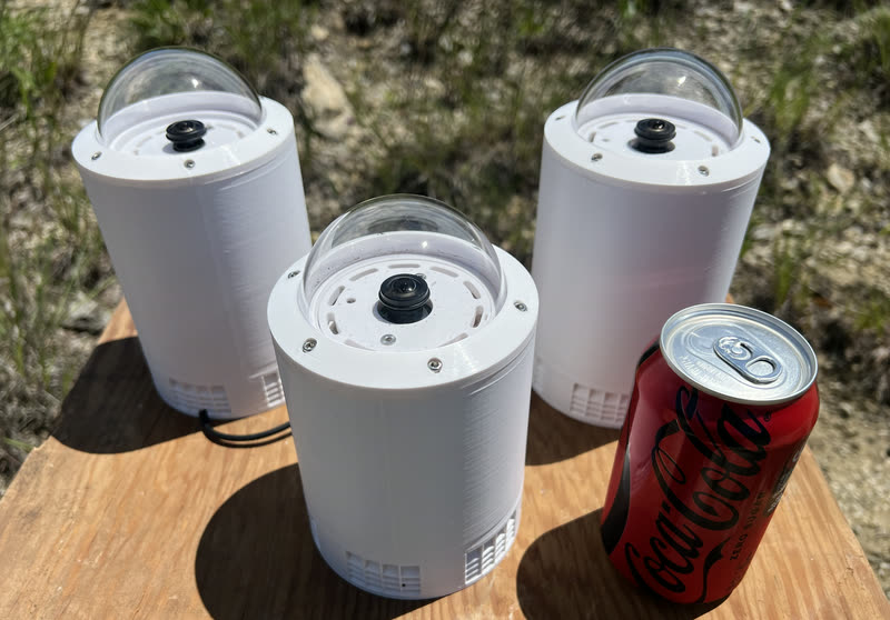 Early AllSkyLabs Horizon prototype unit testing outdoors